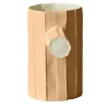Vaso Pino Mono Corteccia D10/Terracotta