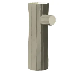 Vaso Pino Mono Corteccia D17/Tortora Chiaro