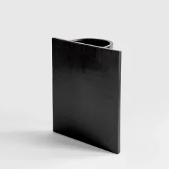 Vaso Queen in ceramica nera