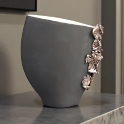 Vaso Ramadura piccolo in ceramica nera