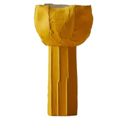 Vaso Ranuncolo Corteccia C11/Giallo Sole