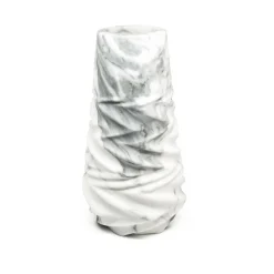 Vaso Rock in marmo Arabescato di Jacopo Simonetti