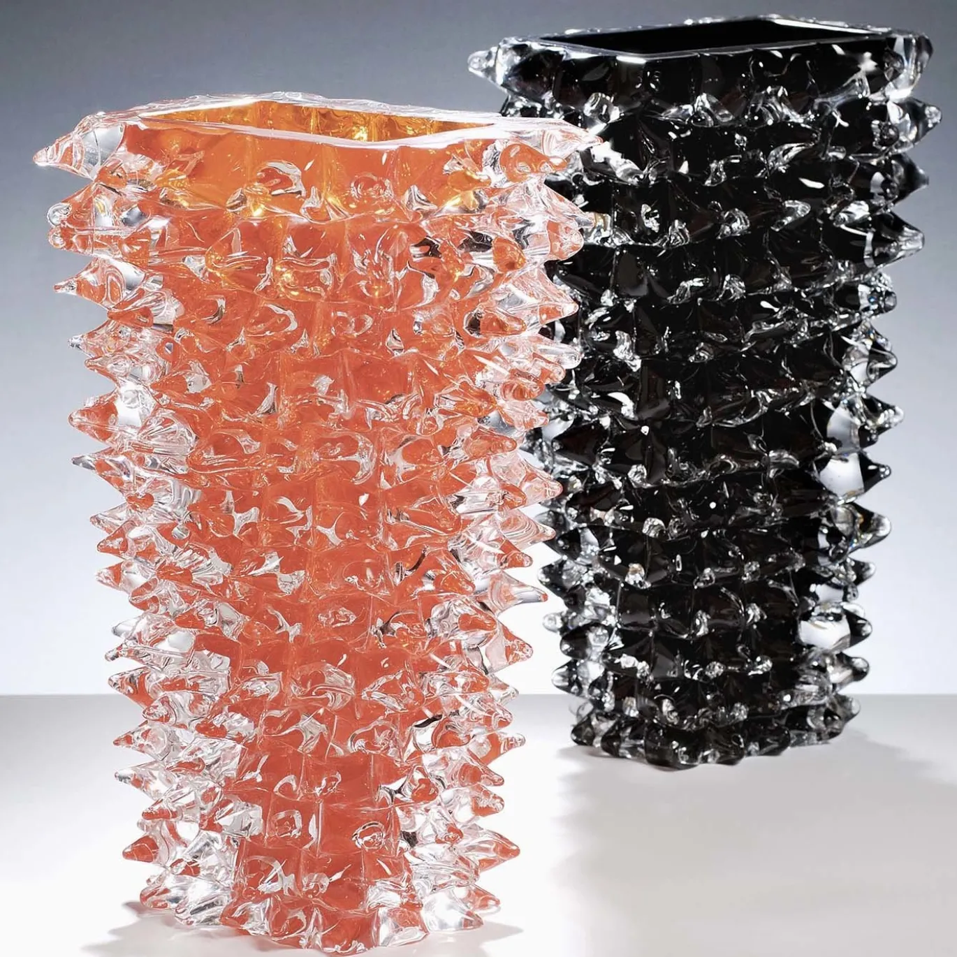 Vaso rosso alto Rostri