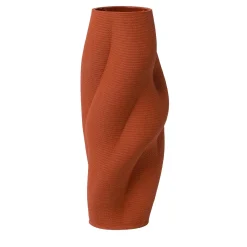 Vaso Rosso Female in Ceramica