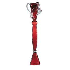 Vaso rosso Watteau di Borek Sipek
