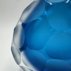 Vaso rotondo di acquamarina Invidia