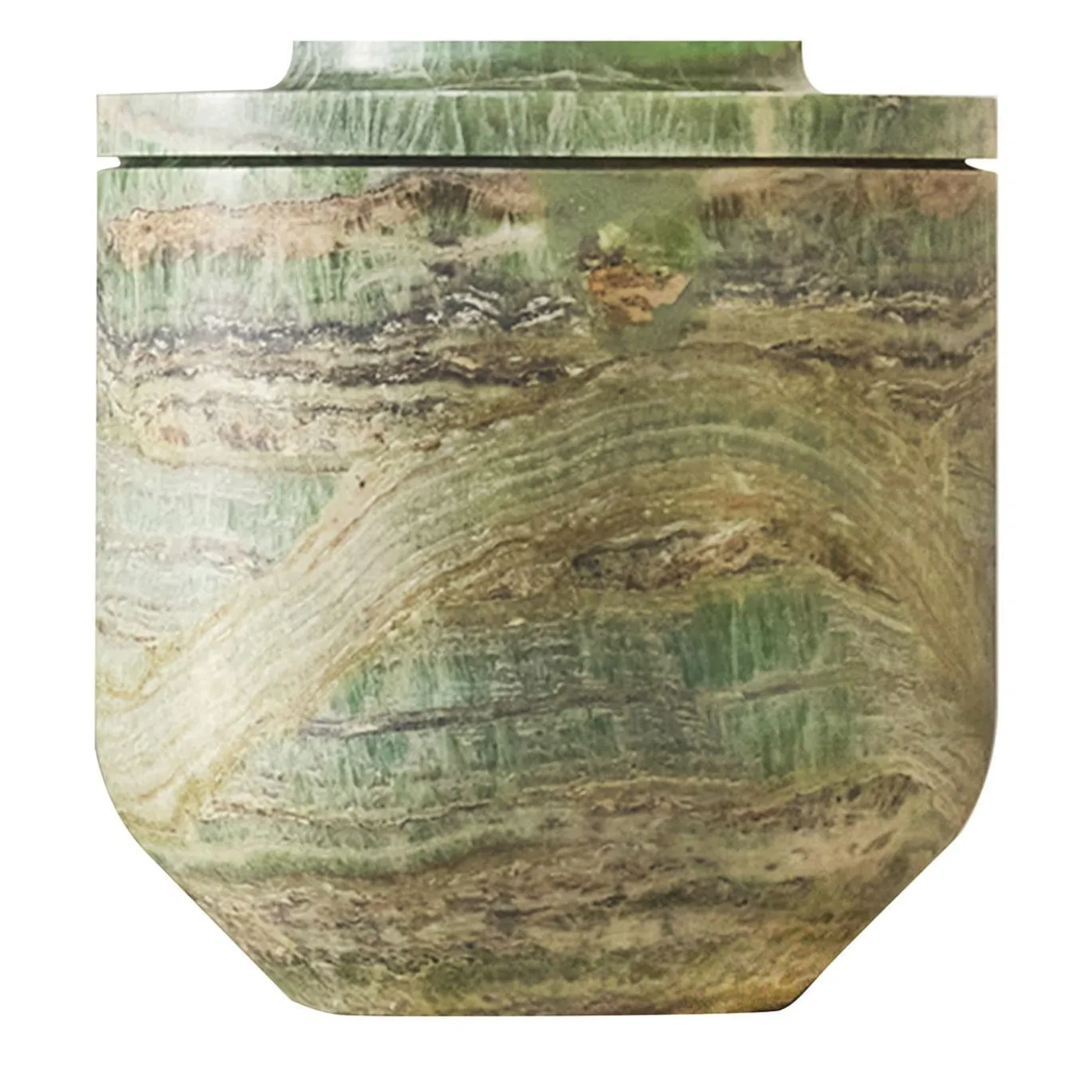 Vaso Royal Large in Onice Verde Smeraldo