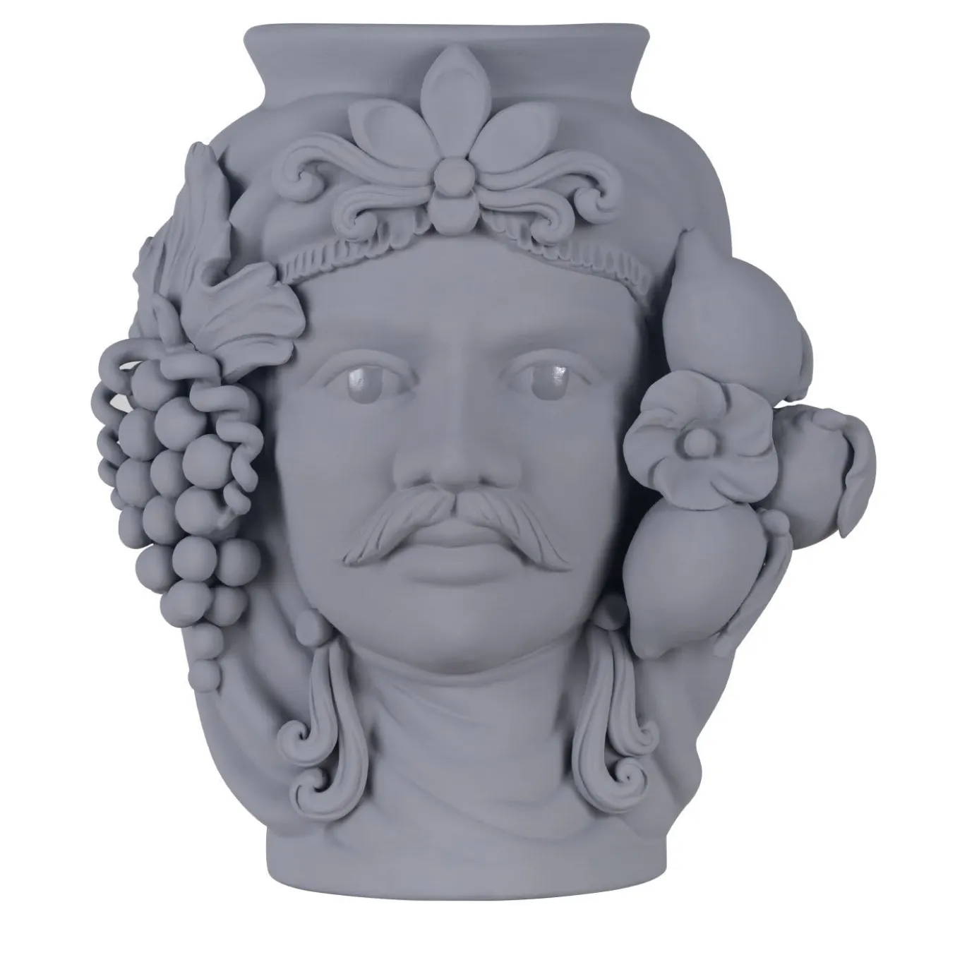 Vaso Sasà grigio chiaro