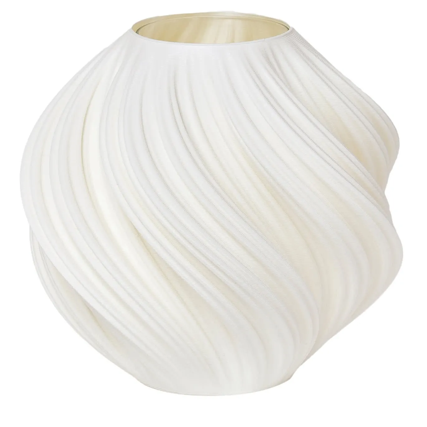 Vaso Scultoreo Bianco Issey