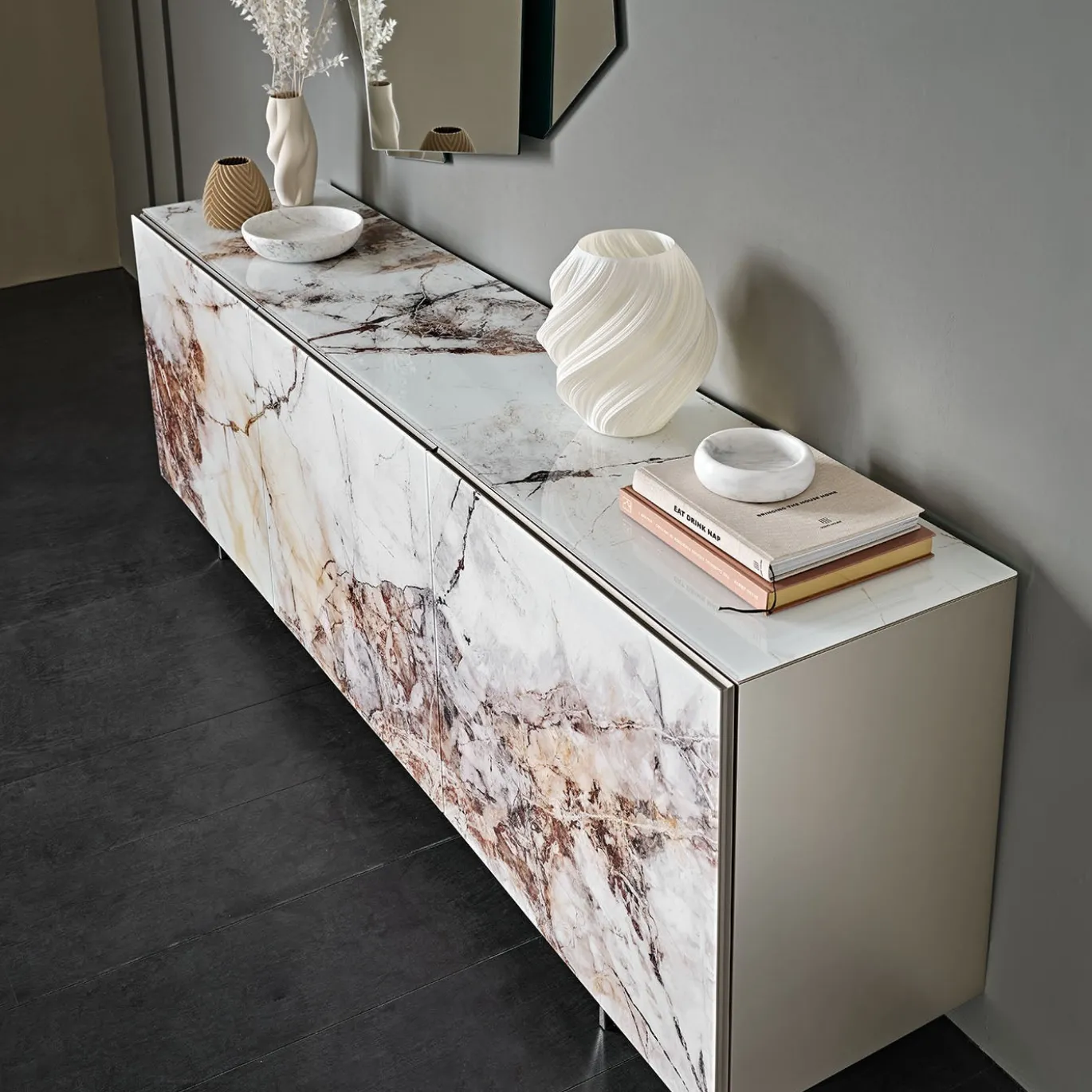 Vaso Scultoreo Bianco Issey