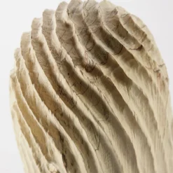 Vaso scultoreo Hollow Form in legno di faggio Fagus Sylvatica