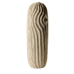 Vaso scultoreo Hollow Form in legno di faggio Fagus Sylvatica