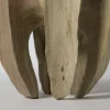 Vaso scultoreo Vase in Vase 1 in legno di noce Juglans regia