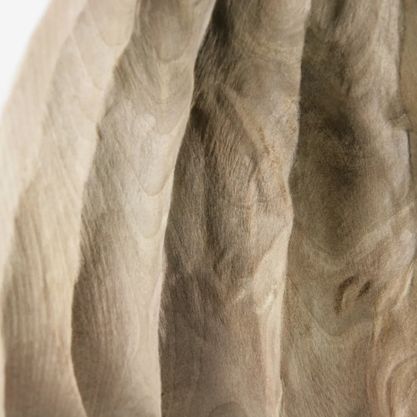 Vaso Scultoreo Vase in Vase 3 in legno di noce Juglans regia
