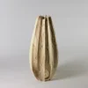 Vaso scultoreo Vase in Vase in legno di faggio Fagus Sylvatica