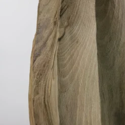 Vaso scultoreo Vase in Vase 2 in legno di noce Juglans Regia