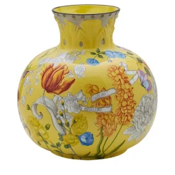 Vaso sferico giallo Iris Garden