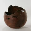 Vaso sferico in legno Carver