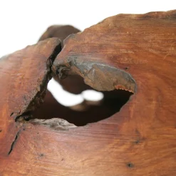 Vaso sferico in legno Carver