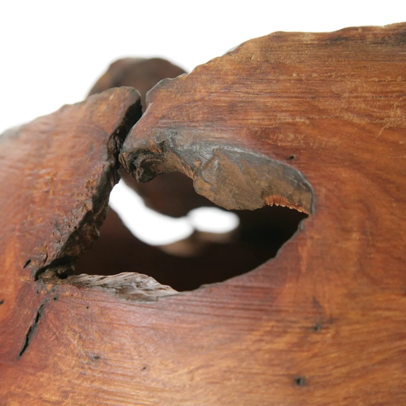 Vaso sferico in legno Carver