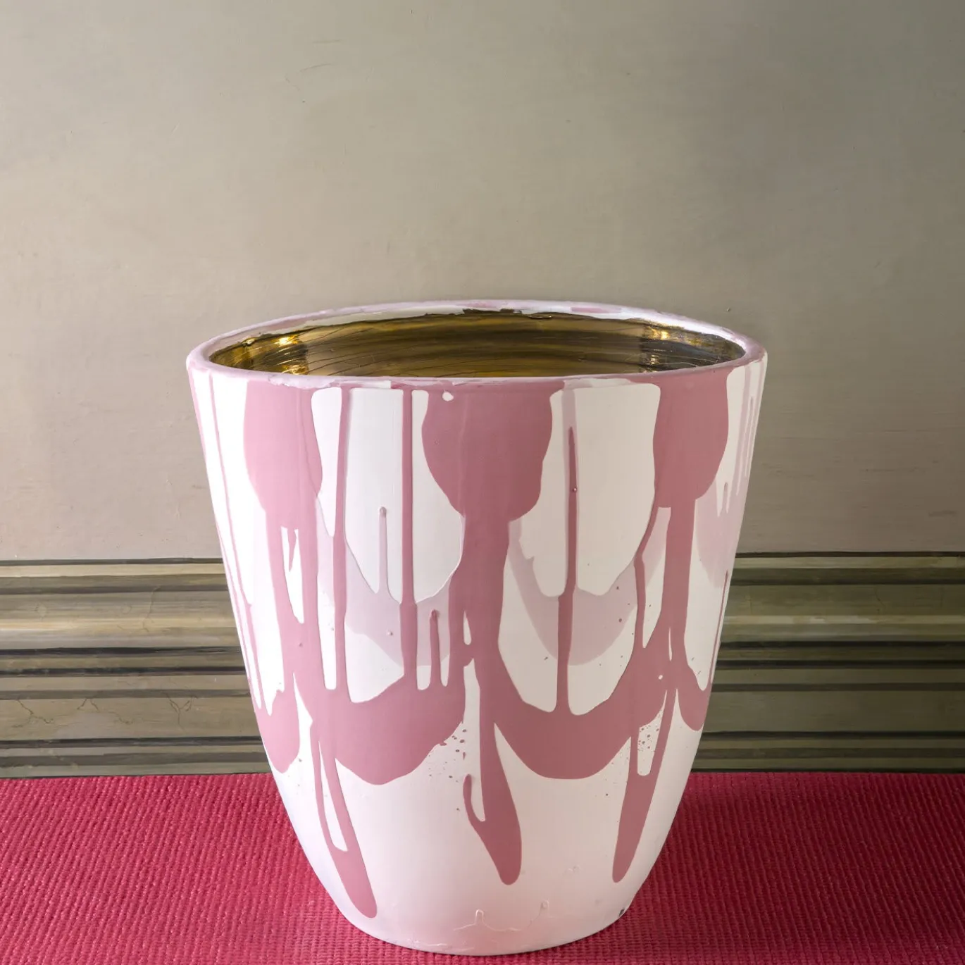 Vaso Siena e oro