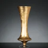 Vaso Silvia in foglia d'oro