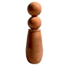 Vaso S. 7 in terracotta smaltata