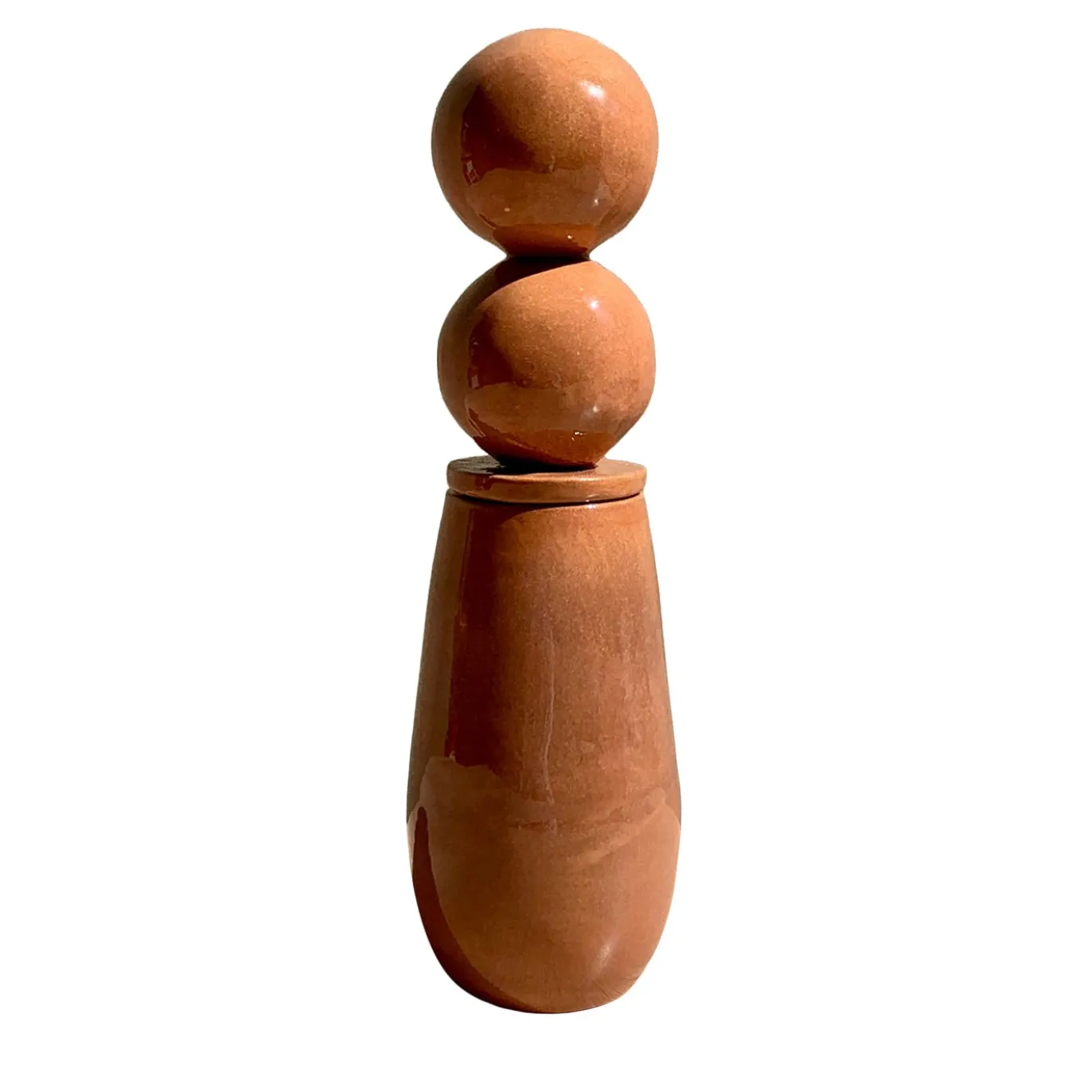 Vaso S. 7 in terracotta smaltata