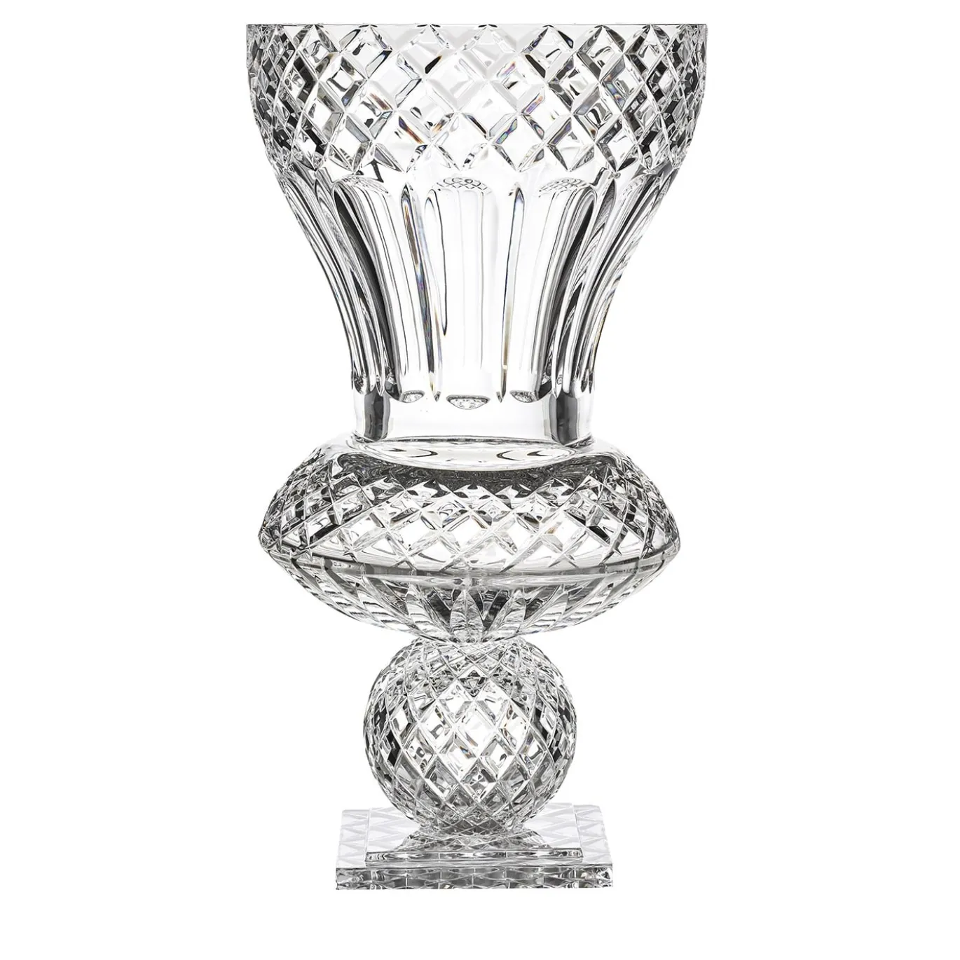 Vaso svasato Katherine con sfera trasparente