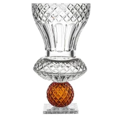 Vaso svasato Katherine con sfera d'ambra