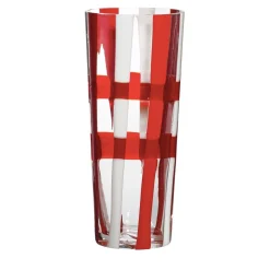 Vaso Troncocono Red