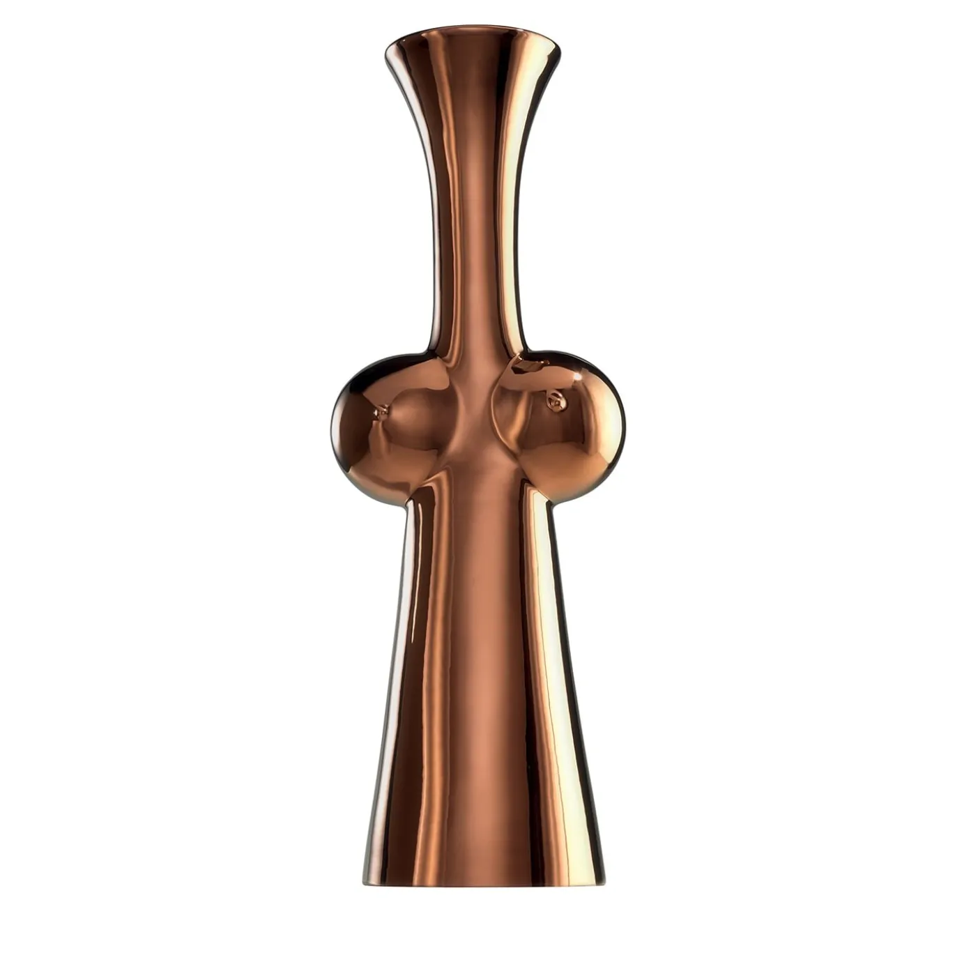 Vaso Venere Cuivre smalto rame di Ambrogio Pozzi