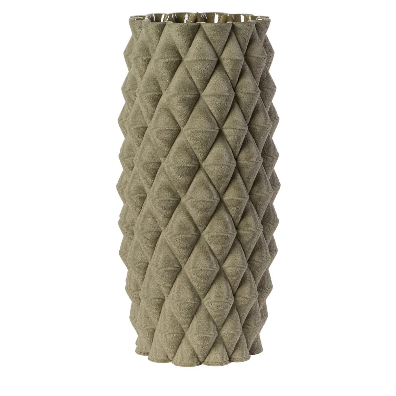 Vaso Verde Bisanzio in Ceramica