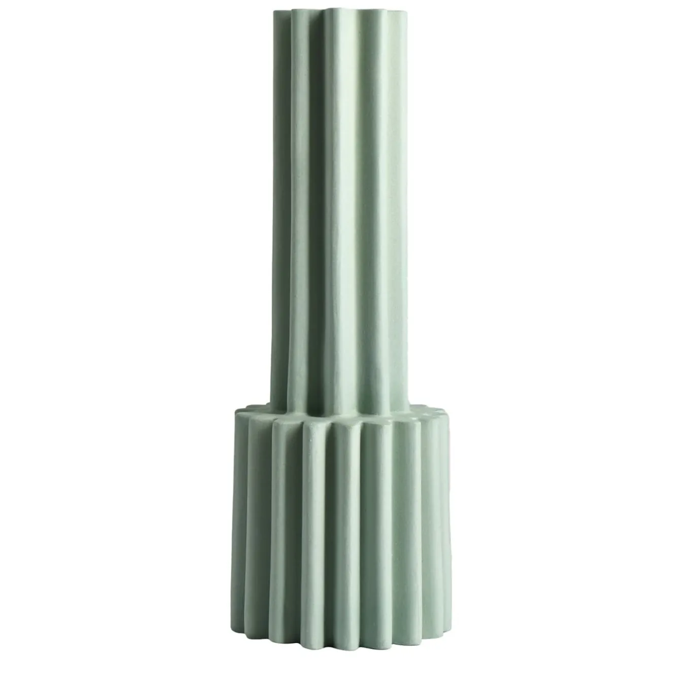 Vaso verde Bottiglia