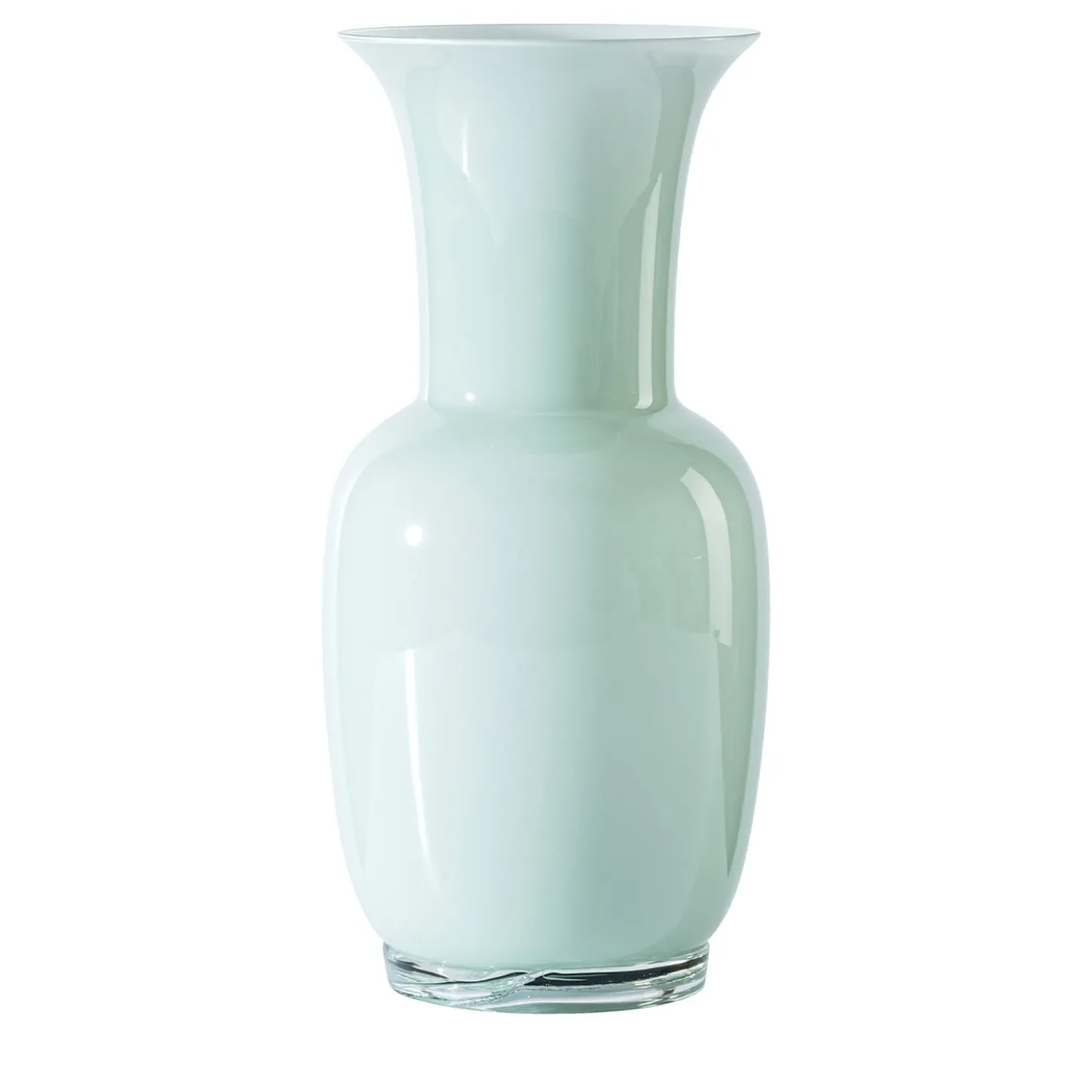 Vaso verde fiume satinato Opalino #2