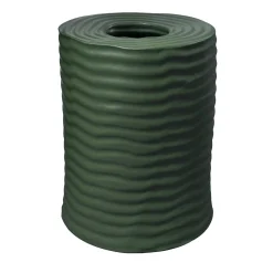 Vaso verde rotondo di Max Lamb