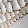 Vaso Verona Sporos bianco e oro