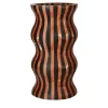 Vaso Versilia rosso e nero