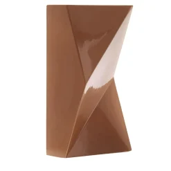 Vaso Verso A Bronzo e Nero di Antonio Saporito
