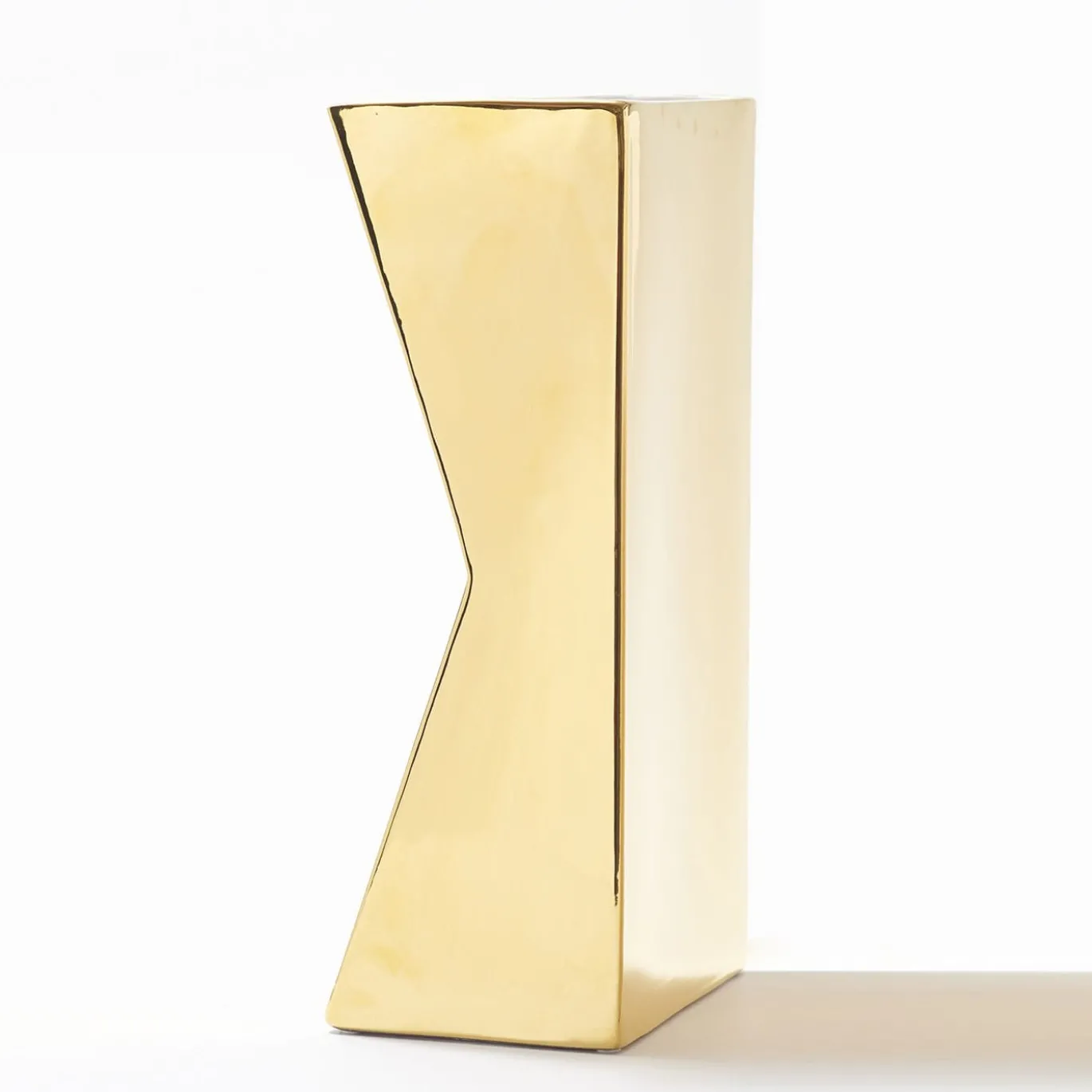 Vaso Verso A Oro e Nero di Antonio Saporito