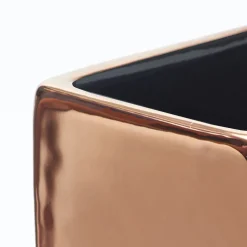 Vaso Verso B Bronzo e Nero di Antonio Saporito