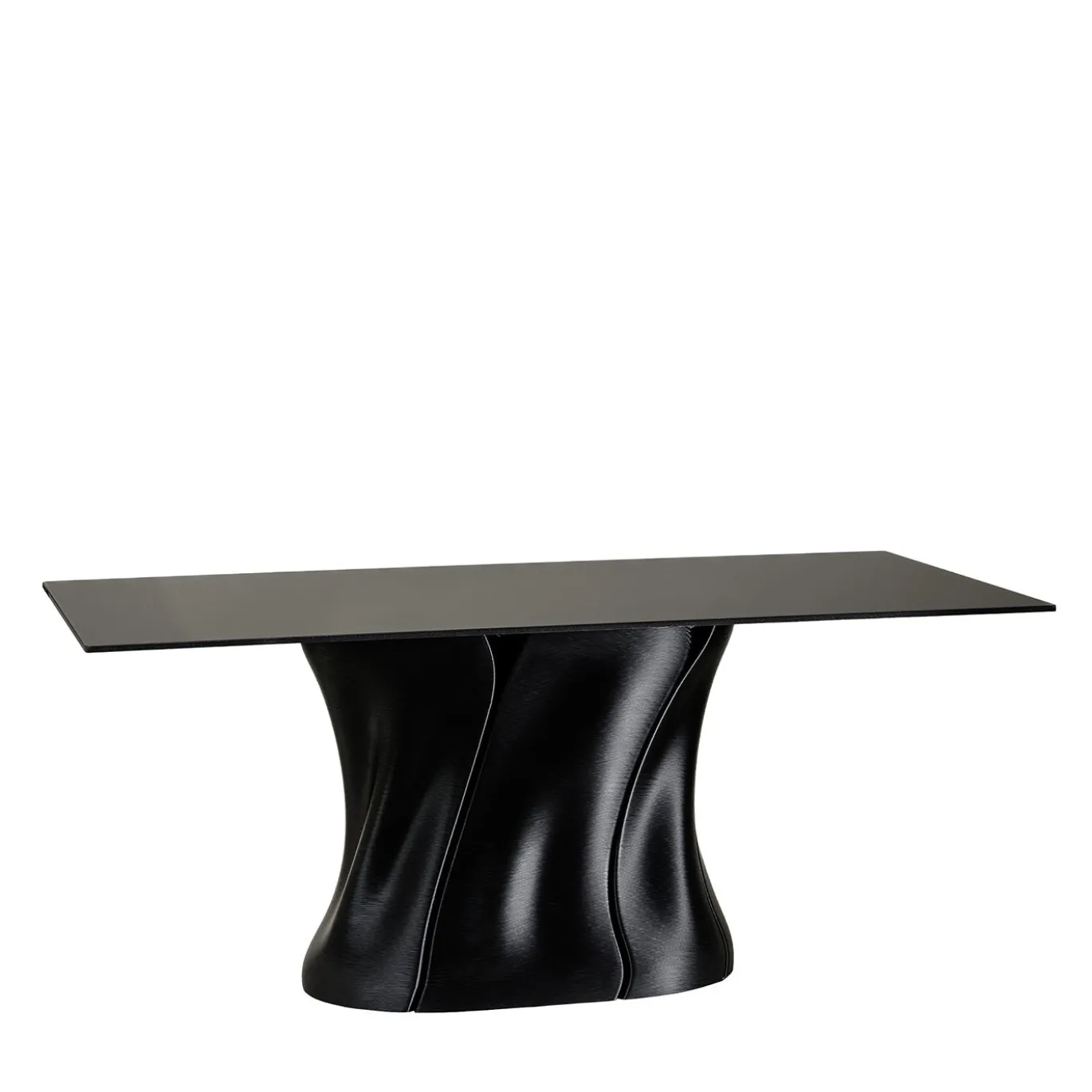 Veil Black Tavolo da pranzo stampato in 3D