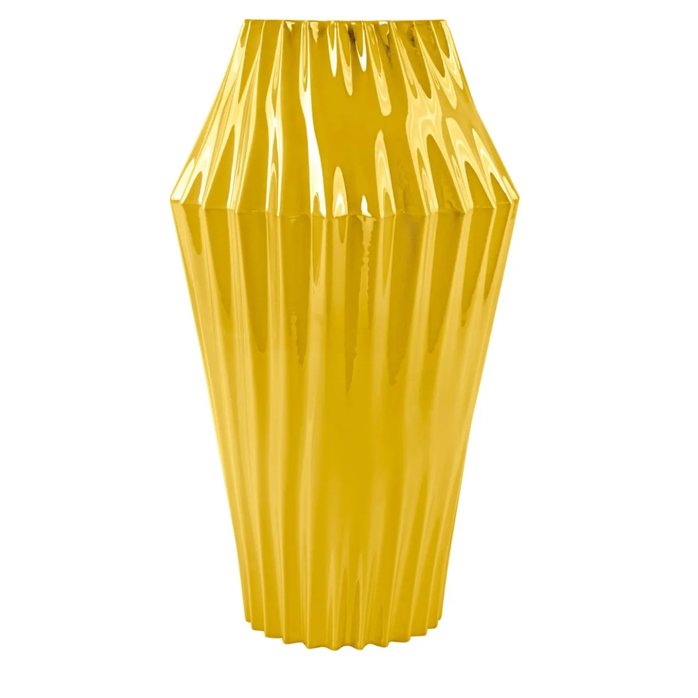 VERTIGO VASO DA FIORI MEDIO - GIALLO