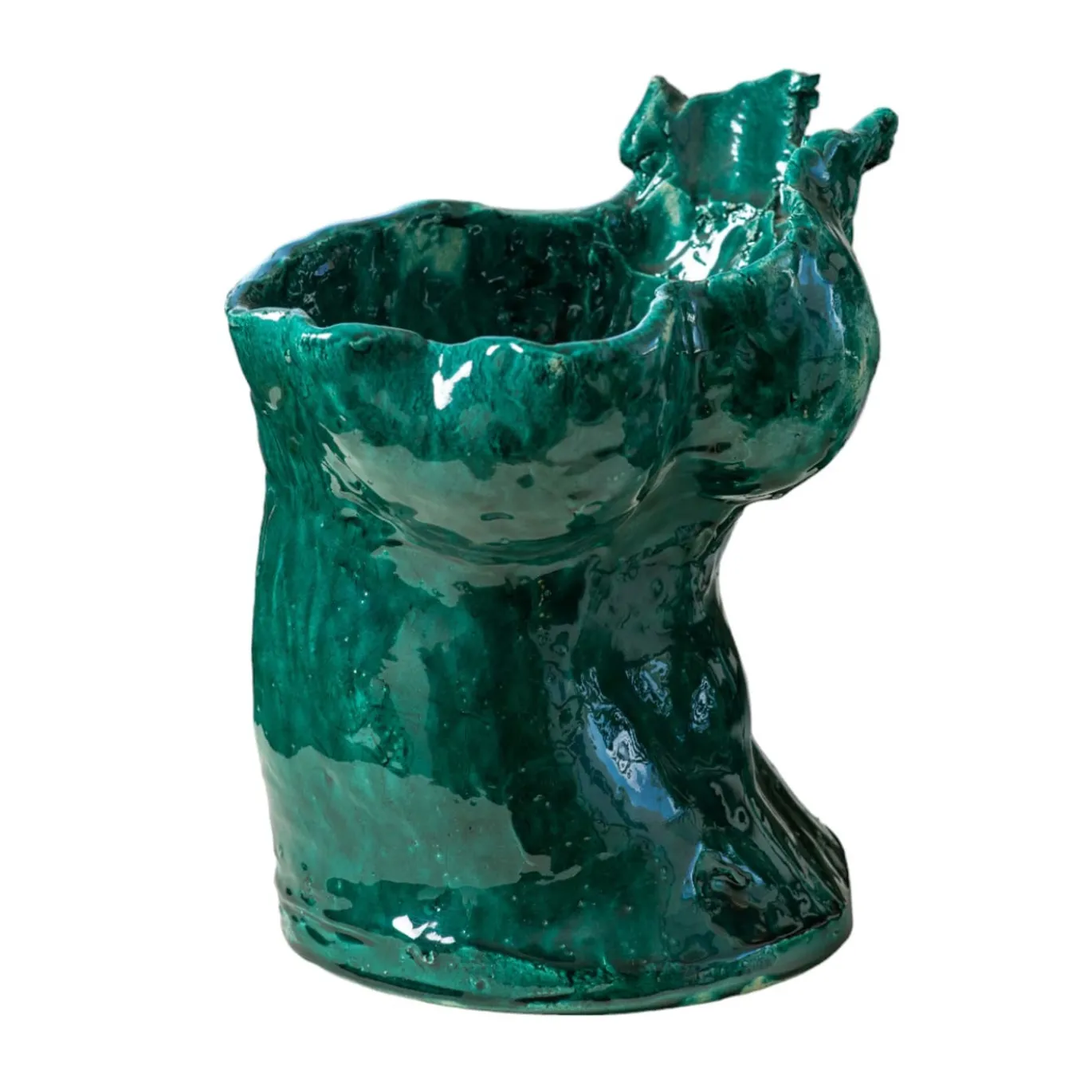 Vorrei Amarti Così Vaso in ceramica Verdigris