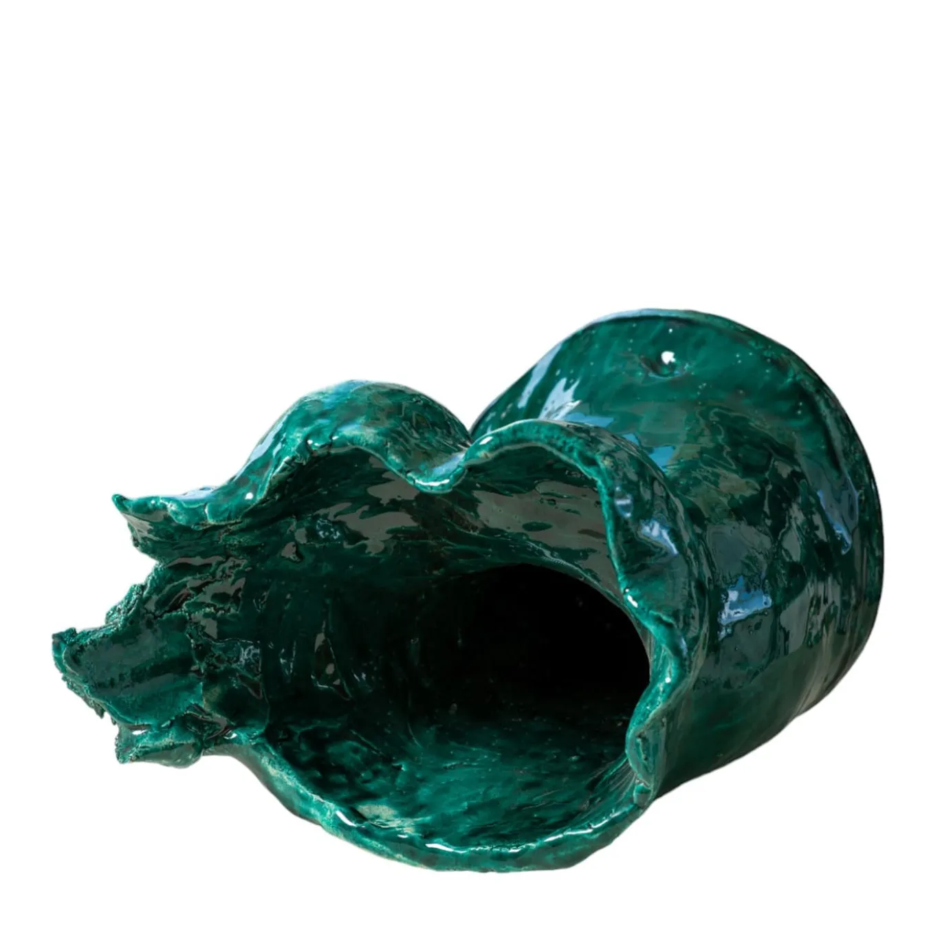 Vorrei Amarti Così Vaso in ceramica Verdigris