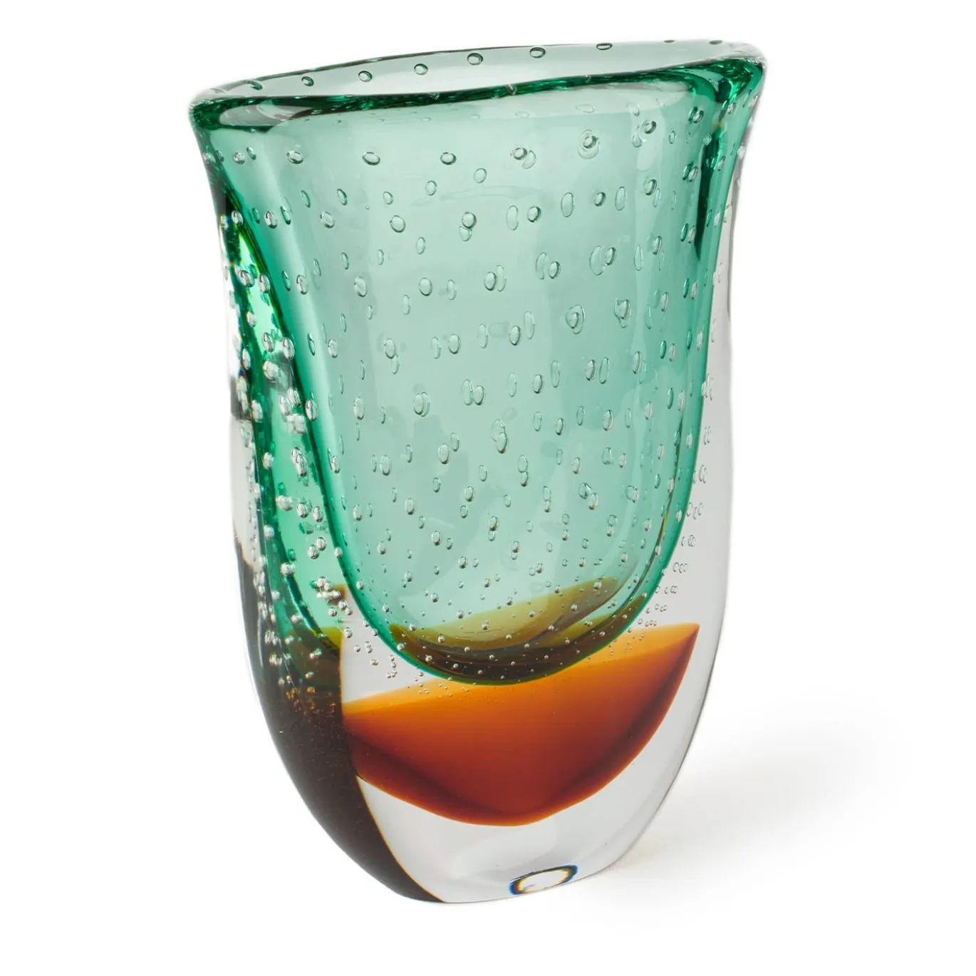 Vrmbicolr Vaso in turchese e ambra