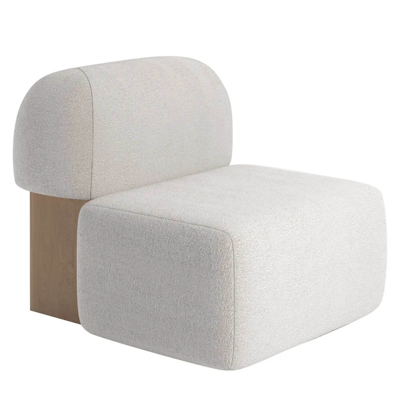 Yemeni Pearl Bouclè Armchair