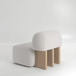 Yemeni Pearl Bouclè Armchair