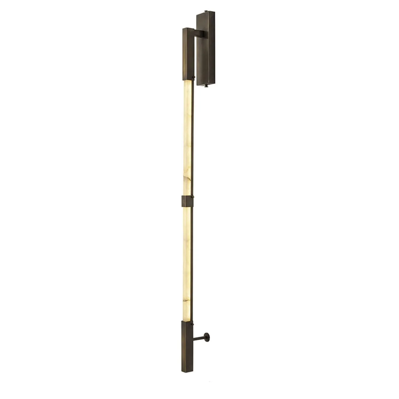 Z640 Lampada da parete in ottone e alabastro